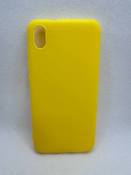 Силиконовый чехол Fashion Case Candy для Xiaomi Redmi 7A Желтый