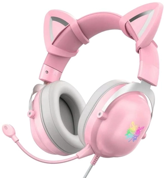 Słuchawki Onikuma X11 Cat Ear RGB Pink (ON-X11_CAT/PK)