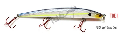 Воблер TOE SHOT, Sexy Shad