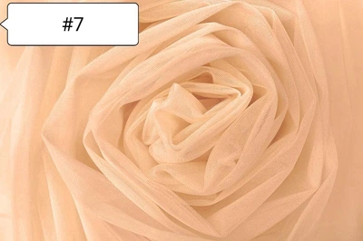 Ткань Евросетка Buse-Hayal (пог.метр) Абрикосовая №7