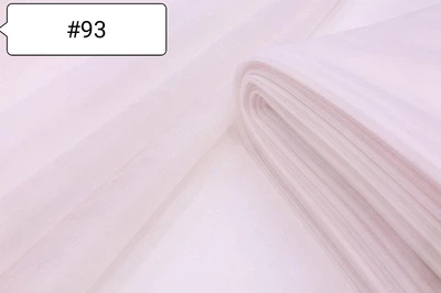 Ткань Фатин Бледно Розовый №93