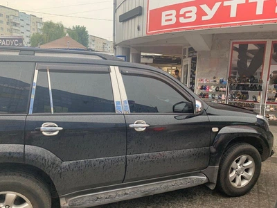 Toyota Prado 120 2003-2005 Накладки дверных стоек 8шт