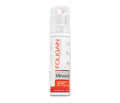 Пена Foligain Minoxidil (миноксидил) от выпадения и для роста волос с 5% миноксидилом для мужчин (1фл. - 60мл.)