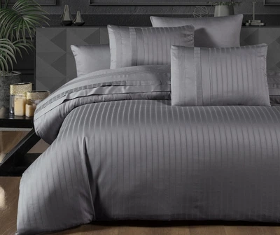 Турецька постільна білизна First Choice De Luxe сатин New Trend Quicksilver євро