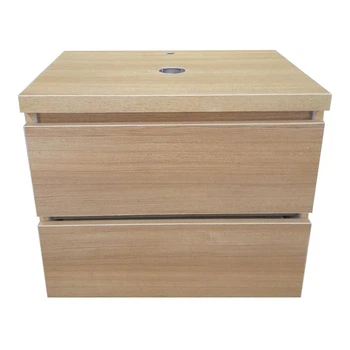 Підвісна пластикова тумба Ламі TheMix Wood (4236-oak) mat ламінація під умивальник 70 см