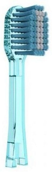 Насадка до електричної зубної щітки IONICKISS Ultra soft Дуже м'яка широка Блакитна 2 шт (4969542146835)