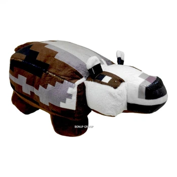 Детская мягкая игрушка Барсук Can Fa Toys персонаж культовой игры Майнкрафт плюшевая коричневый 23 см 255231330