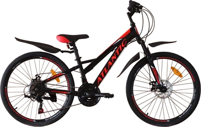 Велосипед Atlantic Fusion NS 24" XXS 12" Чорний (A1NS-2430-BR)