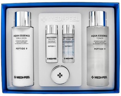 Набір Medi-Peel Peptide 9 Premium Skincare Set тонік 250 мл + 30 мл + емульсія 250 мл + 30 мл + крем 50 г + 10 г (8809409345116)