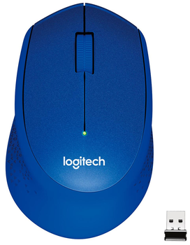 Миша бездротова Logitech M330 Silent Plus Blue (L910-004910) синя