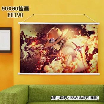 Гобелен аниме One Piece, Ван Пис Портгас Ди Эйс, 90х60 см (GABOP 0002)