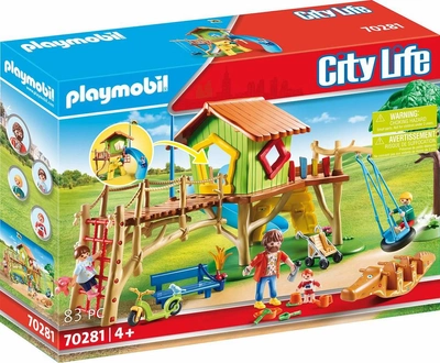 Zestaw do gry Playmobil 70281 Plac zabaw dla przygody (4008789702814)