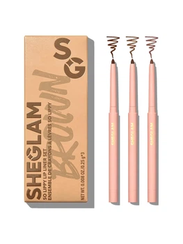 Набір олівців для губ Sheglam So Lippy Lip Liner Set Espresso Kisses, 25 г *3