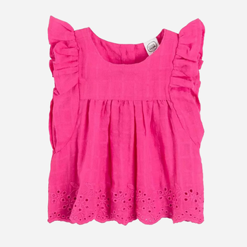 Дитяча блузка для дівчинки Cool Club CCG2402726 104 см Темно-рожева (5903977287625)