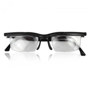 Універсальні окуляри з регулювальними лінзами та фокусуванням Dial Vision Black