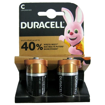 Батарейка LR14 Duracell Plus (блистер по 2шт) C (13094)