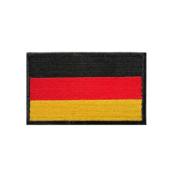 Шеврон SV у вигляді прапора Німеччини 5*8 см (sv2673de)