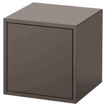 Комбинация настенных шкафов IKEA ЭКЕТ, темно-серый, 35x35x35 см, 493.076.40