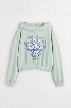 Кофта худі H&M пд9122 м'ятна 158-164