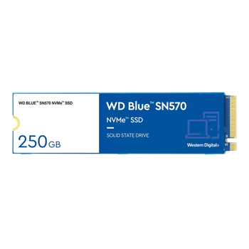 SSD диск WD Blue SN570 250GB M.2 NVMe PCIe 3.0 4x TLC (WDS250G3B0C)