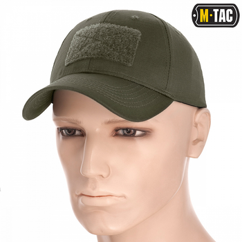 M-Tac бейсболка з липучкою Flex ріп-стоп Army Olive S/M