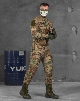Тактический военный костюм Tavria ( Китель + Штаны ), Камуфляж: Мультикам, Размер: L