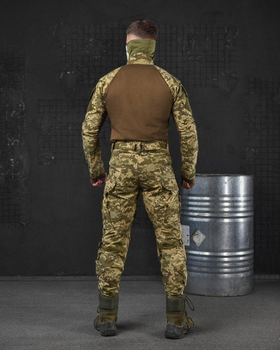 Тактичний військовий комплект Kiborg ( Убакс + Штани ), Камуфляж: Піксель, Розмір: L