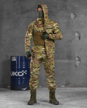 Тактичний військовий костюм статутний Caypen ( Кітель + Убакс + Штани ), Камуфляж: Мультикам, Розмір: S