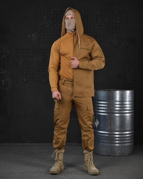 Тактический военный костюм TX/10 ( Китель + Убакс + Штаны ), Камуфляж: Койот, Размер: L