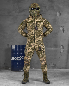 Тактичний військовий костюм CX/11 ( Китель + Штани ), Камуфляж: Піксель, Розмір: S