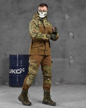 Тактический военный костюм горка Hermes ( Китель + Штаны ), Камуфляж: Мультикам, Размер: L