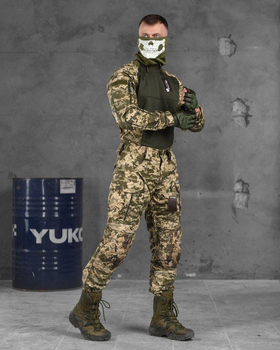 Тактический военный костюм GGW3 ( Убакс + Штаны ), Камуфляж: Пиксель, Размер: M