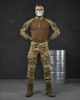 Тактический военный комплект Kiborg ( Убакс + Штаны ), Камуфляж: Мультикам, Размер: S