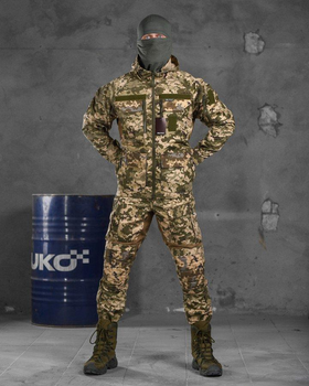 Тактический военный костюм LC/11 ( Китель + Штаны ), Камуфляж: Пиксель, Размер: M