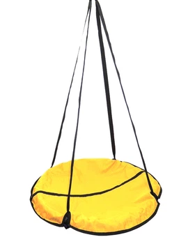 Підвісна гойдалка «Лелече гніздо» Yellow (жовтий) KK-01Y