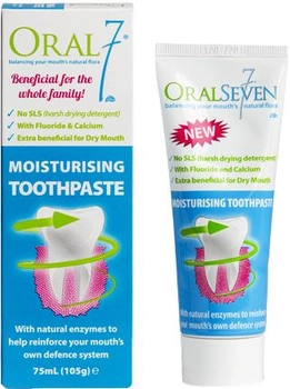 Pasta do zębów Oral7 Aktywne nawilżenie i regeneracja 75 ml (5060224500019)