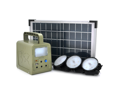 Портативный фонарь BRAZZERS BRPF-CF42 - 18, Solar panel 18W, LiFePO4 - 42Wh, DC: 2x3.2V, USB:: 1x5V - 2A, 3x6W Led лампы 1м, 3W