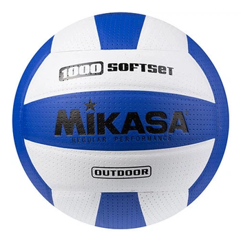 М'яч волейбольний синьо-білий Mikasa 1000 Soft Set