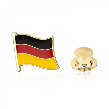Брошка-значок унісекс BROCHE біжутерія Прапор Німеччини BRGV113662