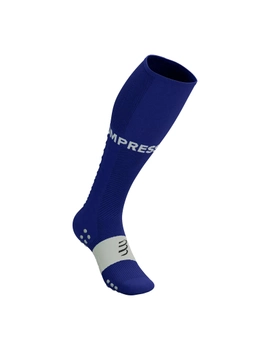 Гольфи компресійні для бігу Compressport Full Socks Run, Dazz Blue/Sugar, T4 (45-48)