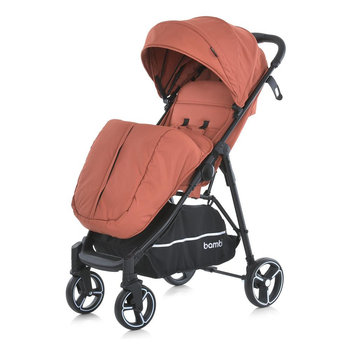 Дитяча коляска прогулянкова книжка BAMBI M 4249-2 Orange Matt помаранчевий навантаження 25 кг