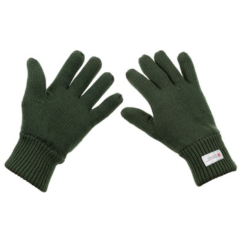 Перчатки вязаные MFH Knitted Gloves Олива L