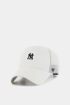 Кепка (тракер) 47 Brand NEW YORK YANKEES BASE RUNNER B-BRNMS17CTP-WHA Білий