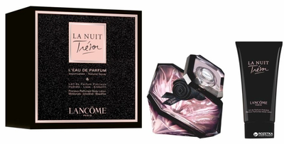 Zestaw damski Lancome Tresor La Nuit woda perfumowana + balsam do ciała (3660732043545)