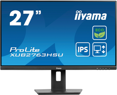 Монітор 27" iiyama ProLite XUB2763HSU-B1