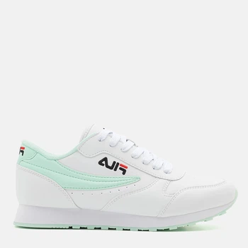 Sneakersy damskie Fila Orbit Low 1010308-13318 40 (9US) 25 cm Biały/Niebieski (8720905028597)
