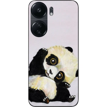 Силиконовый чехол SMTT для Xiaomi Redmi 13C 4G с картинкой Пандочка