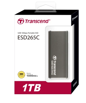 SSD диск Transcend External ESD265C 1TB USB Type-C 3D NAND TLC SSD диск Transcend External ESD265C 1TB USB Type-C 3D NAND TLC