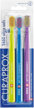Набір зубних щіток Curaprox CS 5460 Ultra Soft 3 шт (7612412422429)