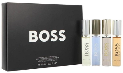 Zestaw prezentowy męski Hugo Boss Boss Gift Set For Men 4 x 10 ml (3616304099519)